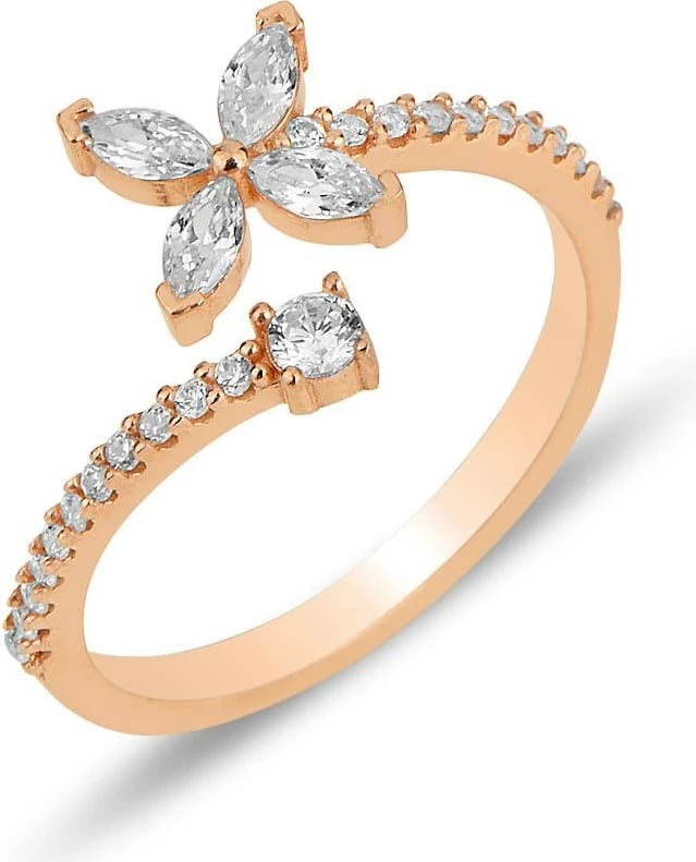 Unazë argjendi, ngjyrë ari rozë, Jumeon, SGTL11993