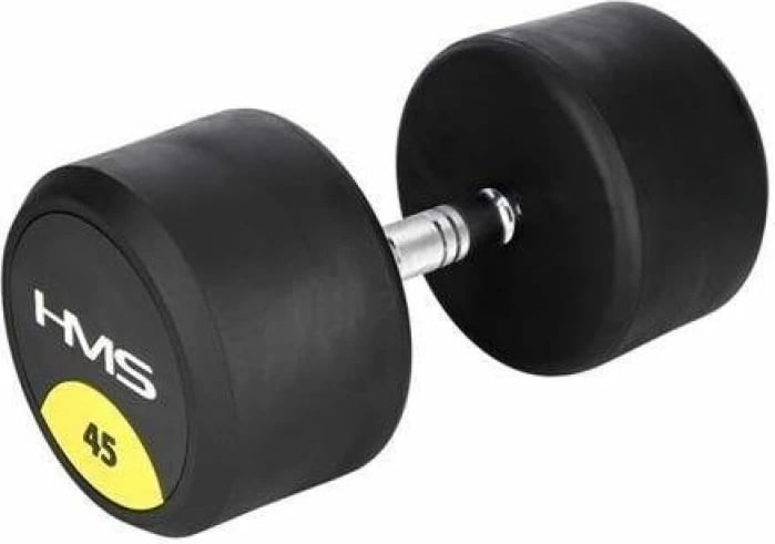 Hantel me veshje gome HMS, 45kg
