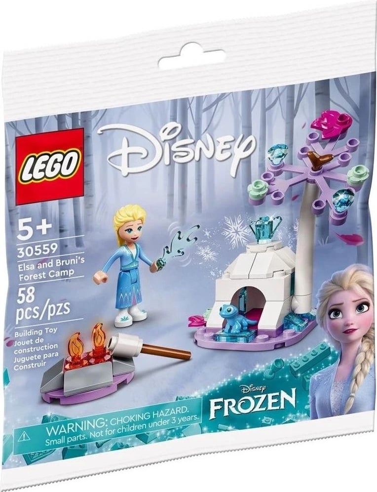 Seti i ndërtimit LEGO Disney, 30559 Kampi Pyjor i Elzës dhe Brunit