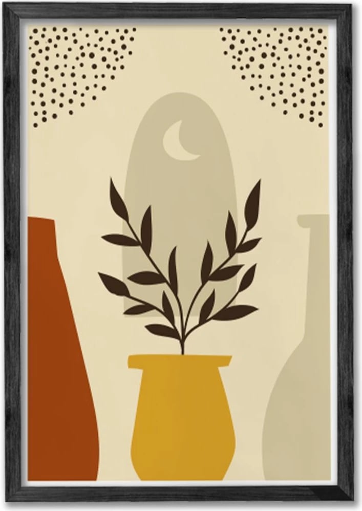 Pikturë dekorative me kornizë (3 copë), Wallity, Ersy3Syhcrv16