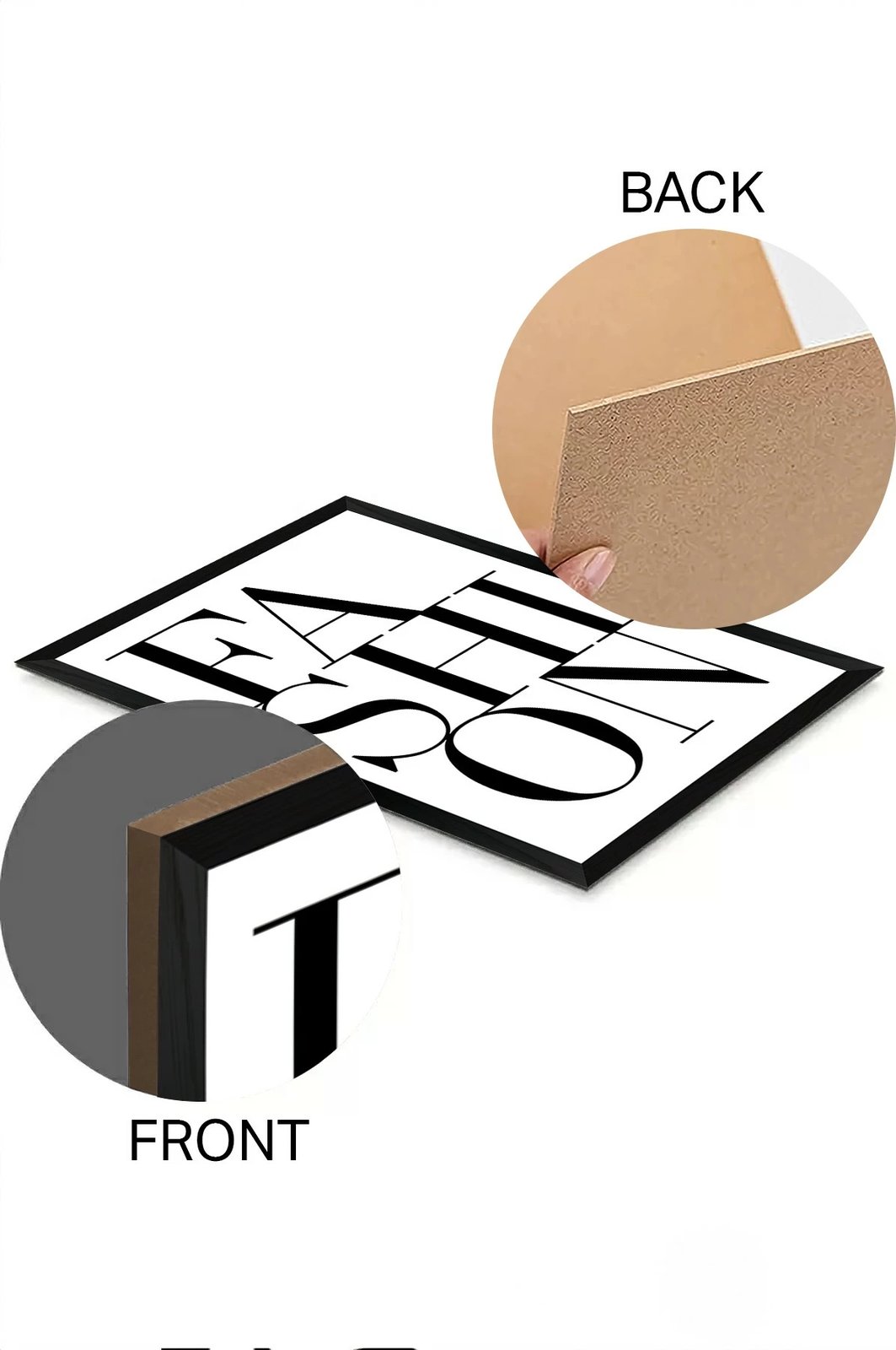 Pikturë dekorative, Wallity, shumëngjyrëshe, 33x48cm, pa kornizë