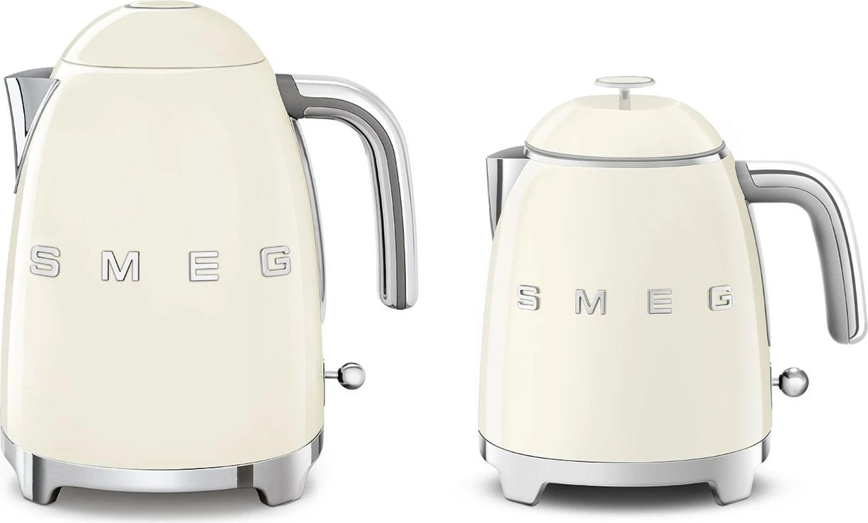 Ibrik elektrik SMEG KLF05CREU, 0.8L, krem