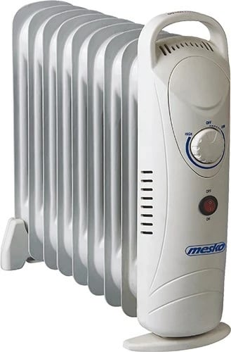 Ngrohës elektrik me vaj MESKO MS7805, 1000 W, Bardhë