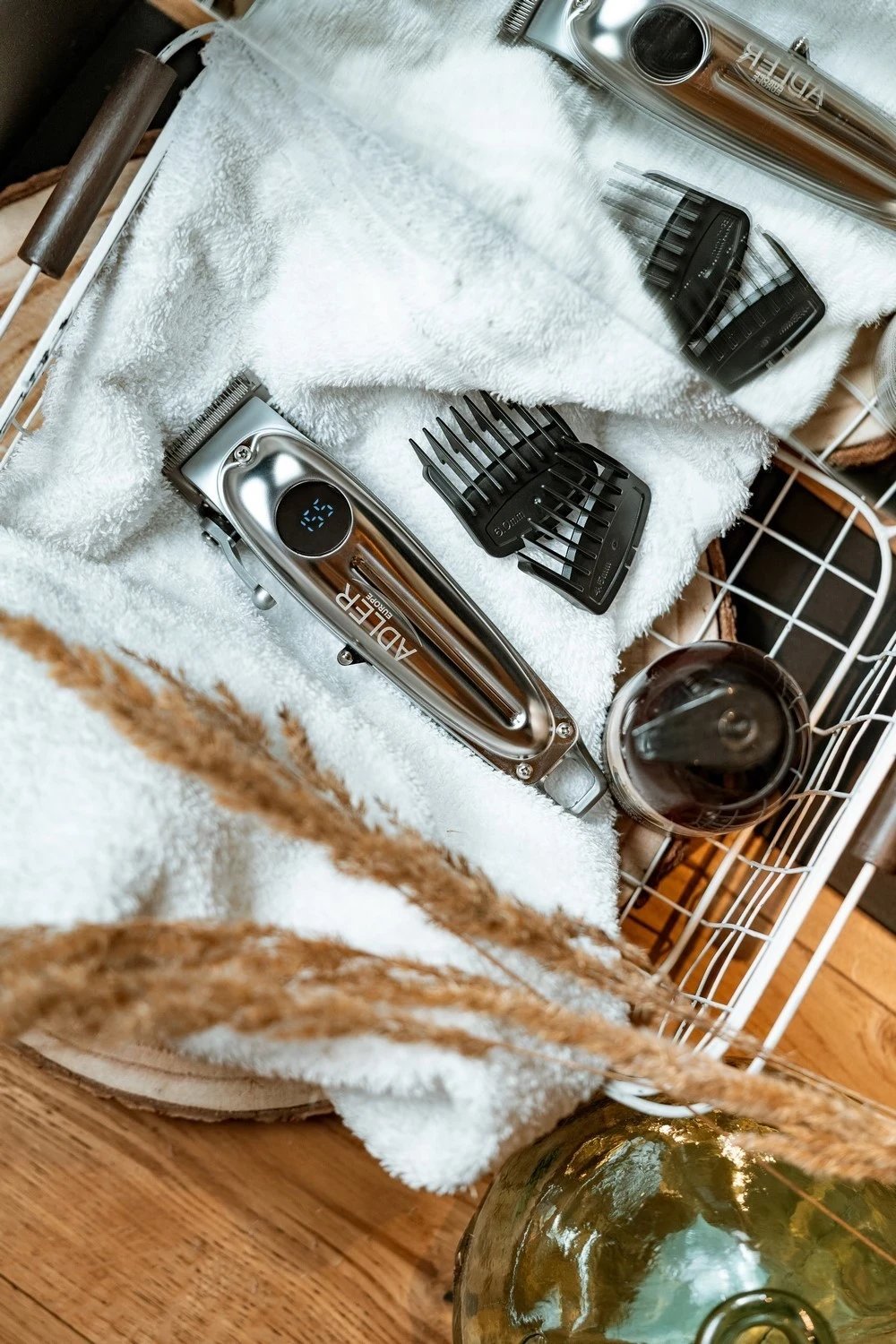 Makinë rroje Adler AD 2831, për meshkuj, me bateri, ngjyrë argjendi