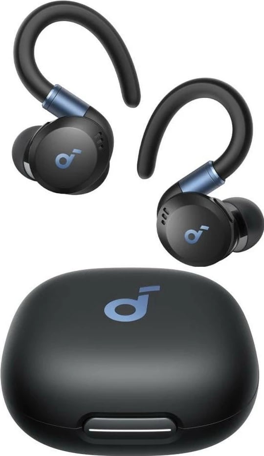 Kufje Anker Soundcore Sport X20, True Wireless, Bluetooth 5.3, IP68, të zeza