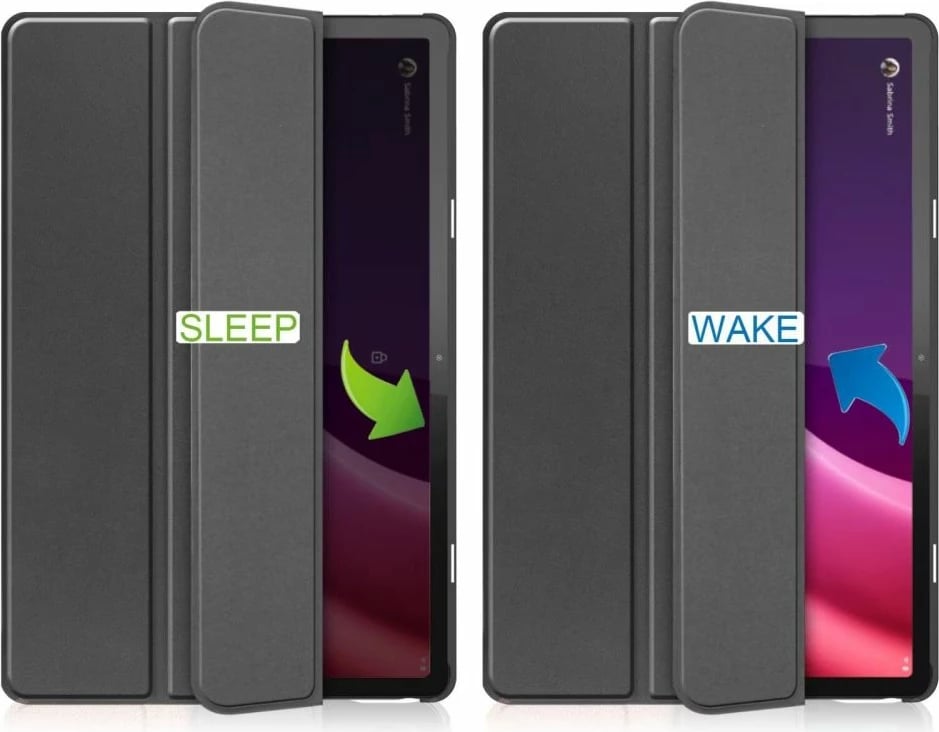 Mbështjellës Tech-Protect SmartCase për Lenovo Tab P11 (2nd gen.) 11.5", i zi