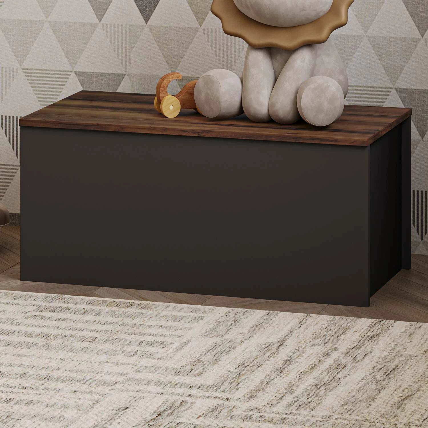 Sirtar Skye Decor, Florya, antracit dhe arr rustik
