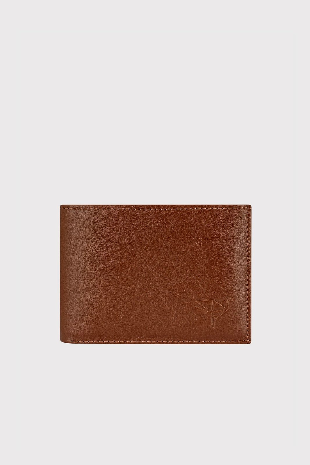 Mbajtës kartelash prej lëkure, ngjyrë tan, Zoozie Bags, Porto v2