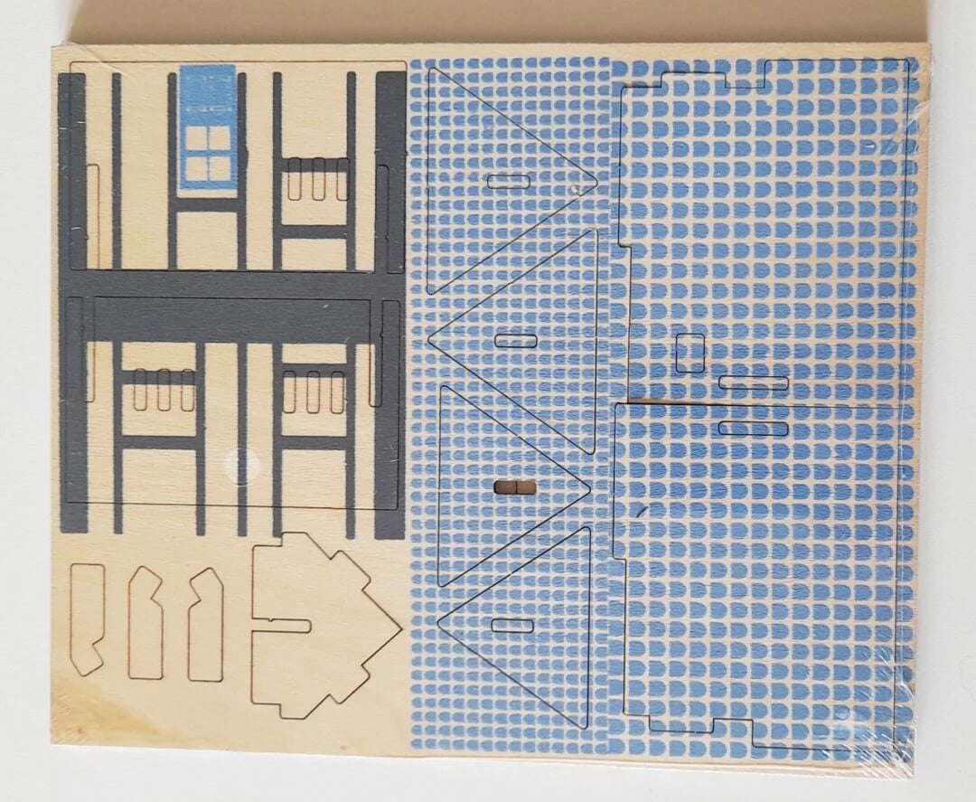 Puzzle druri  Farm House3D, PDFH 18 pjesë