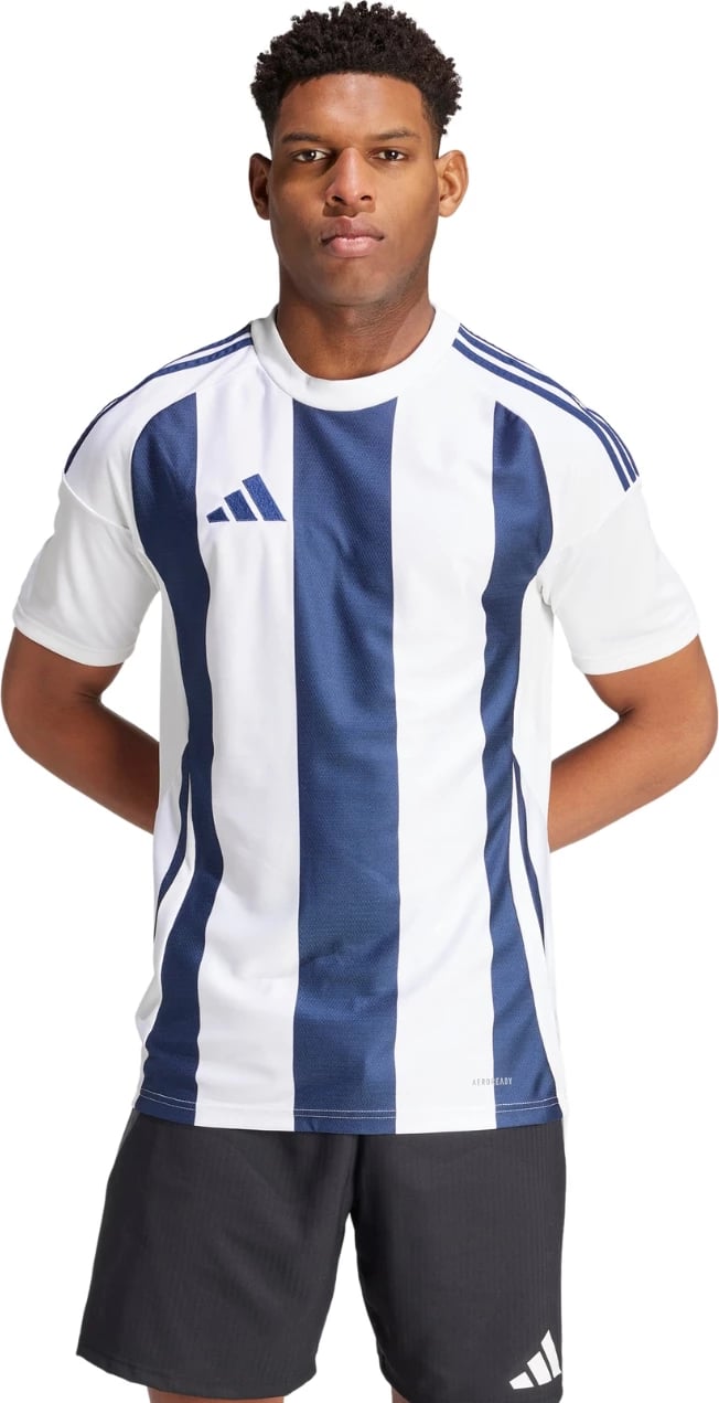 Maicë futbolli për meshkuj adidas, e bardhë-kaltër