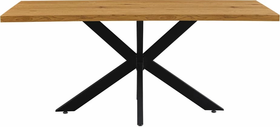 Tavolinë Montmartre, ngjyrë natyrale, 180x90x75cm