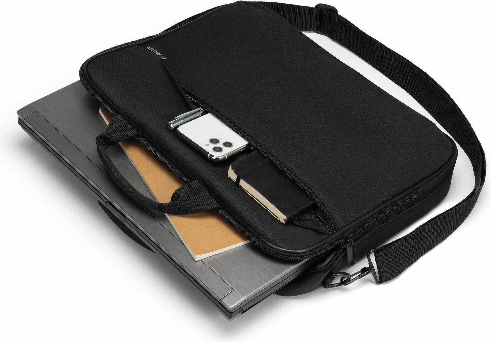 Çantë DICOTA D32094-RPET, 16", rrip shpatullash, e zezë