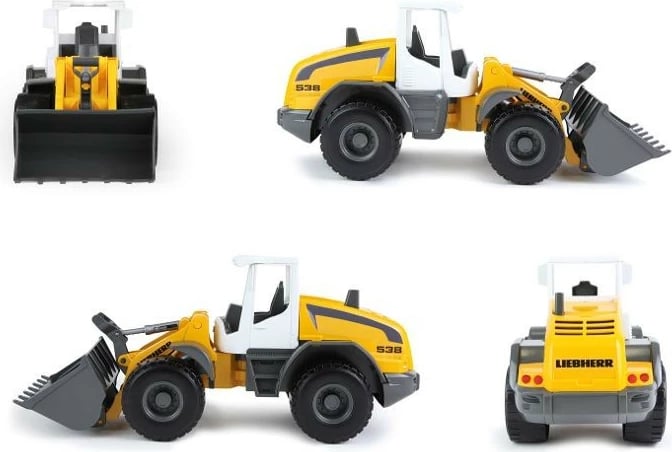 Eskavator lodër Lena Liebherr Worxx 48 cm, plastikë, verdhë/zezë