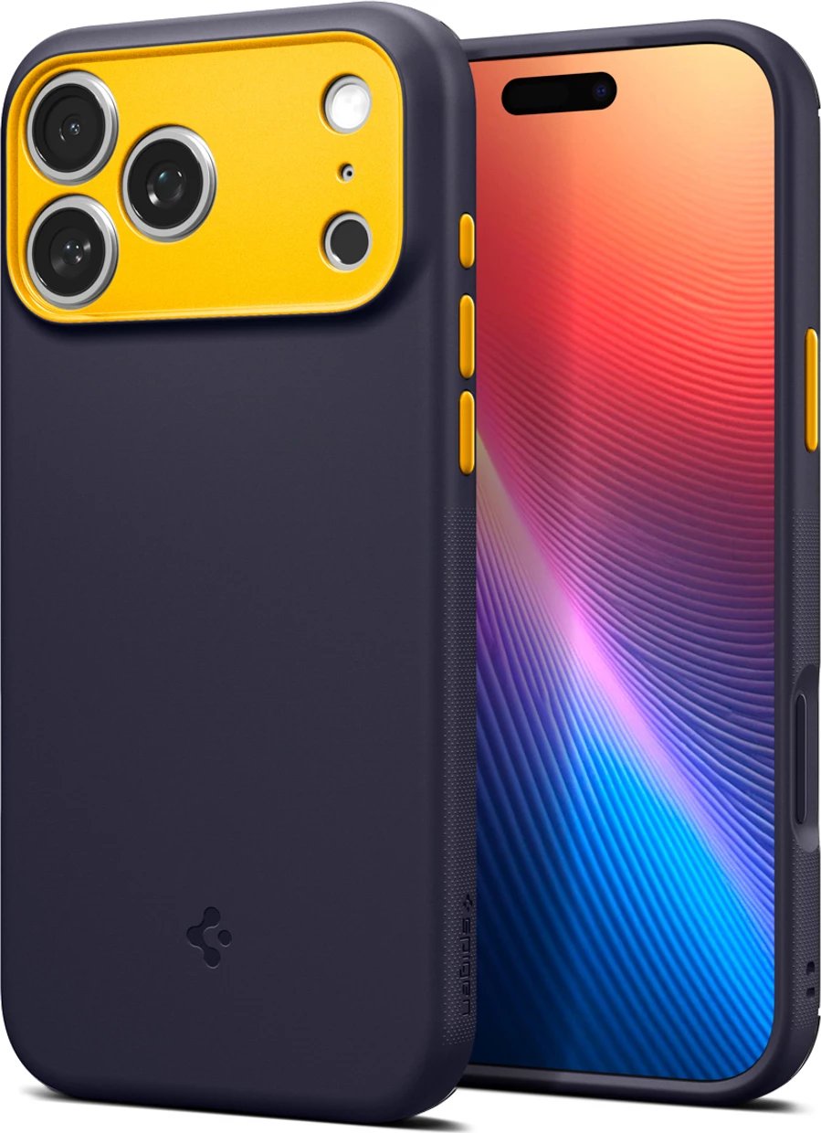 Mbështjellës Spigen Nano Pop MagSafe për iPhone 17 Pro, kaltër e errët