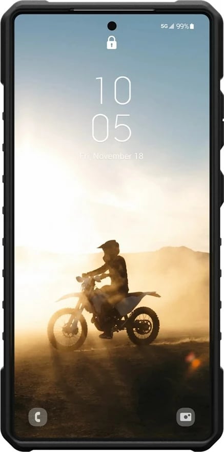 Mbështjellës Urban Armor Gear Pathfinder për celular Samsung, 6.8", TPU, i zi
