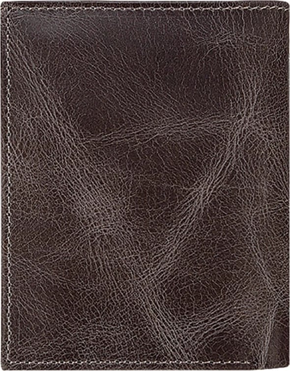 Portofol për burra, lëkurë origjinale, gri, Zoozie Bags Denvercrazy