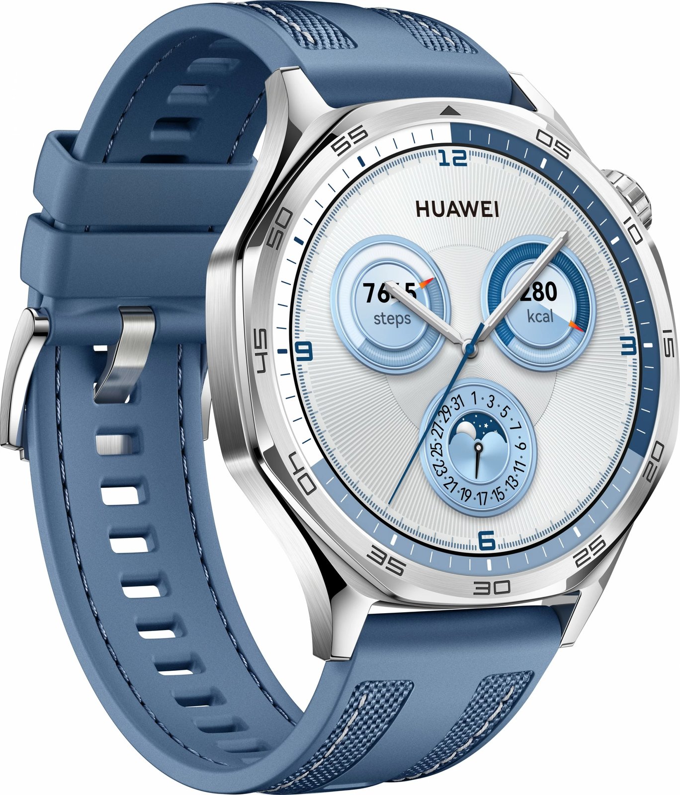 Smartwatch Huawei WATCH GT5 46mm, AMOLED, GPS, Blu