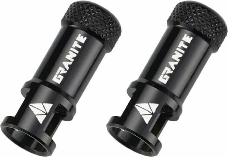 Kapakë valvulash për biçikletë Granite, të zeza