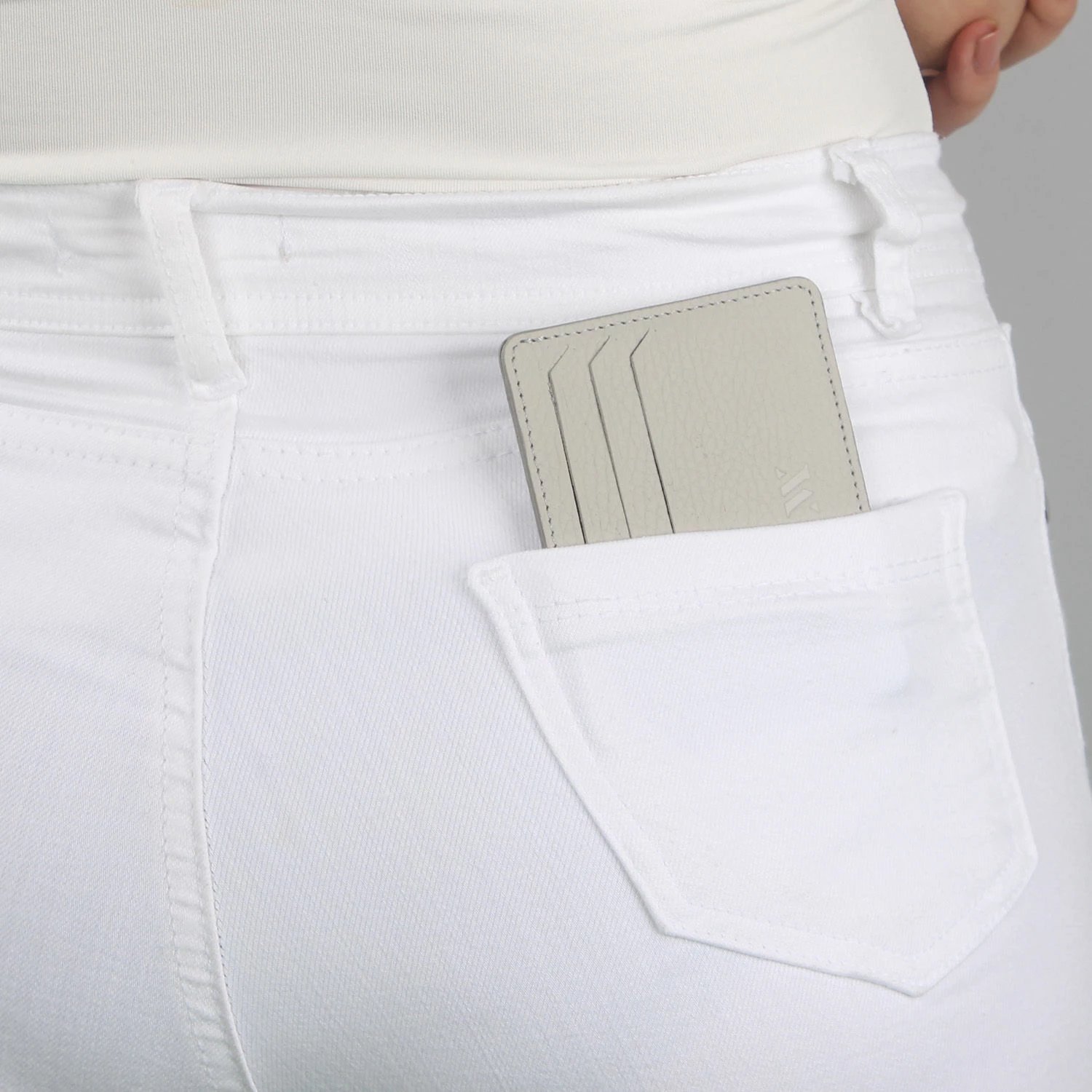 Portofol prej lëkure, ngjyrë gri, Zoozie Bags, 4311