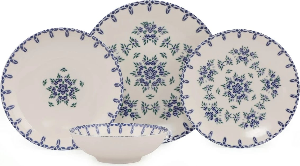 Set enësh për drekë (24 copë), Hermia, GBSATN24Y4R1654