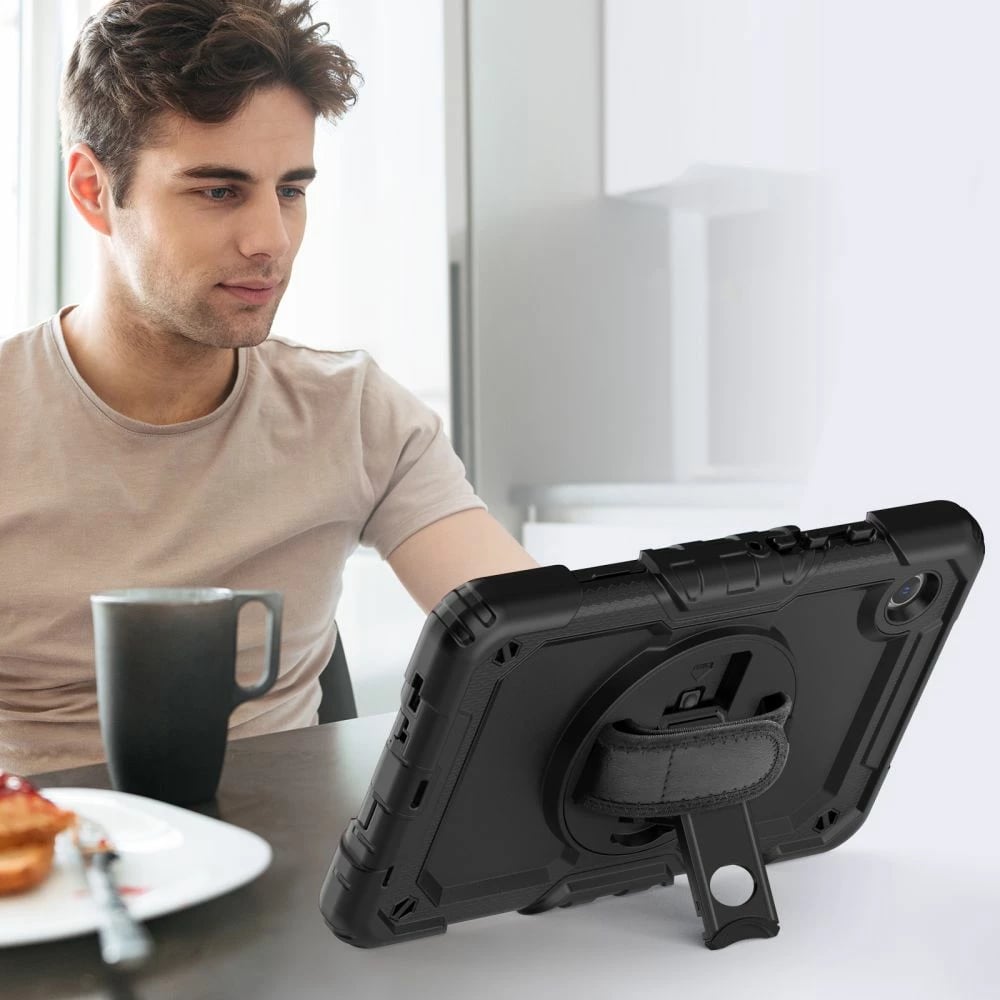 Mbështjellës Tech-Protect Solid360 për Samsung Galaxy Tab A9 X110/X115, i zi