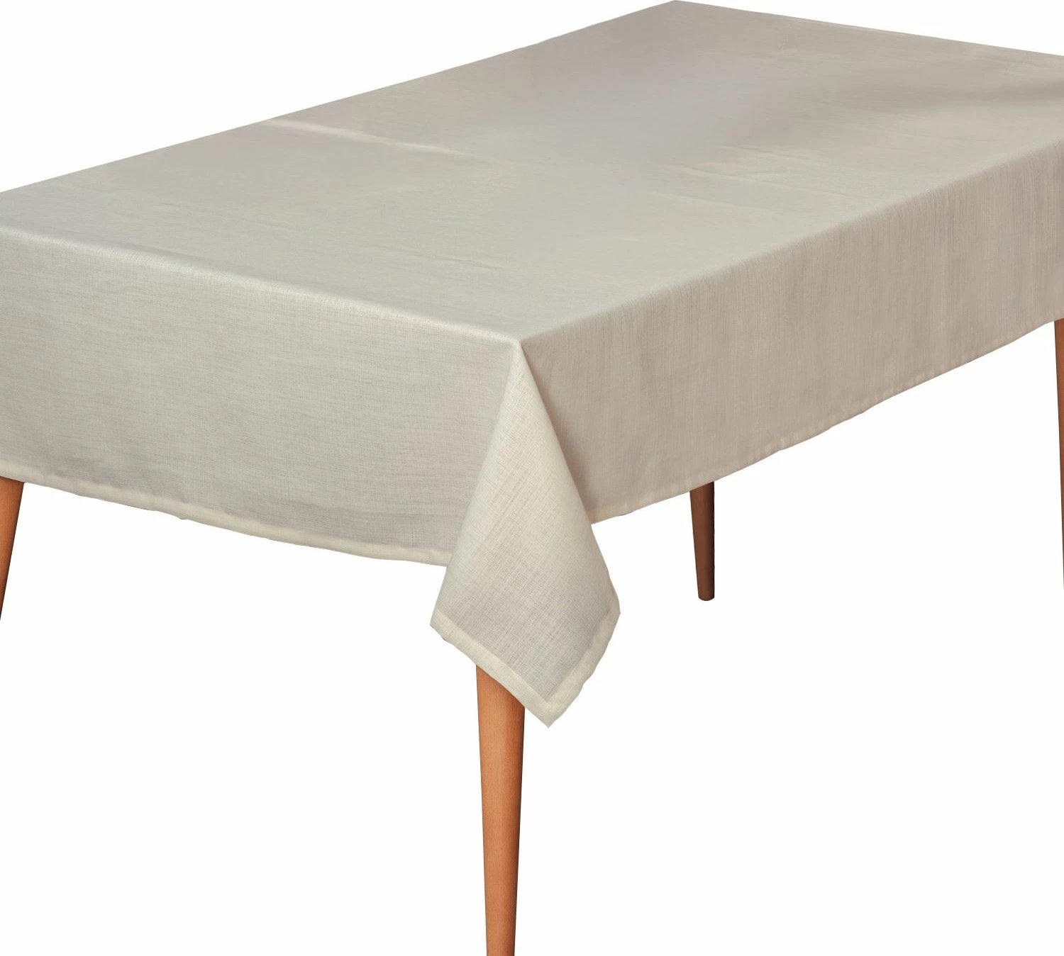 Mbulesë tavoline L'essentiel, e thjeshtë, 160, ngjyrë krem