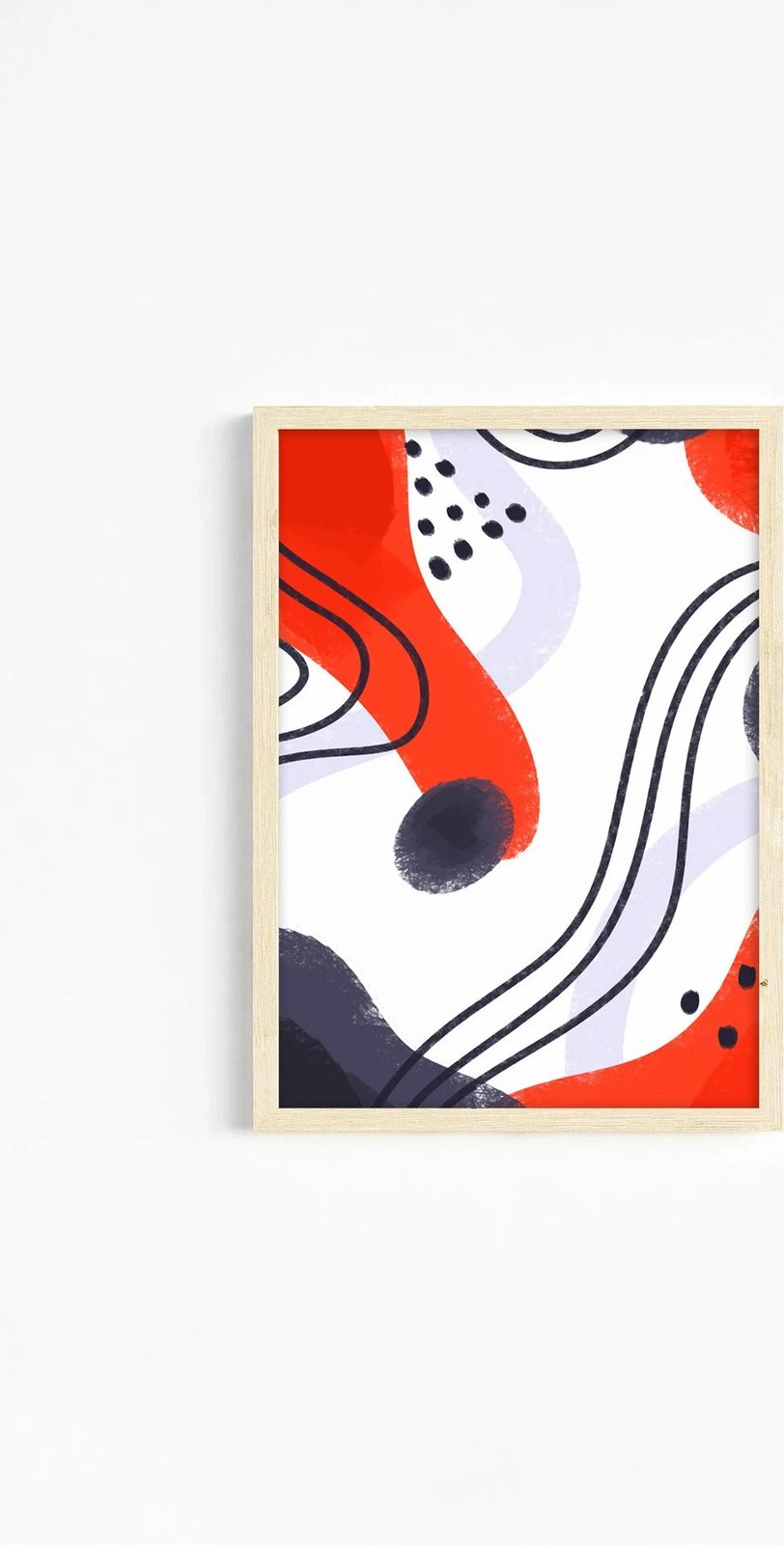 Pikturë dekorative me kornizë (3 copë), Wallity, Ersydata11-5070