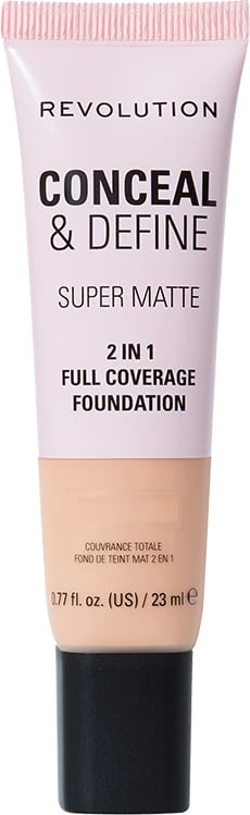 Revolution Conceal & Define Tube Foundation F6N