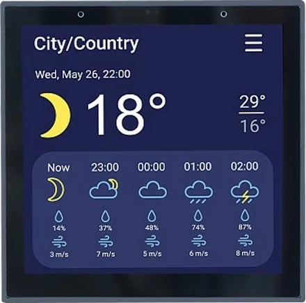Tablet ALLNET Touch Display 4 Zoll, 2GB/8GB, Android 8.1, PoE