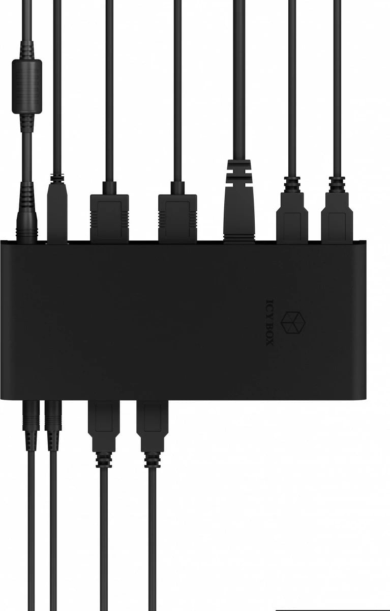 Stacion dokimi IcyBox IB-DK2251AC, 2x HDMI, 6x USB, LAN, i zi