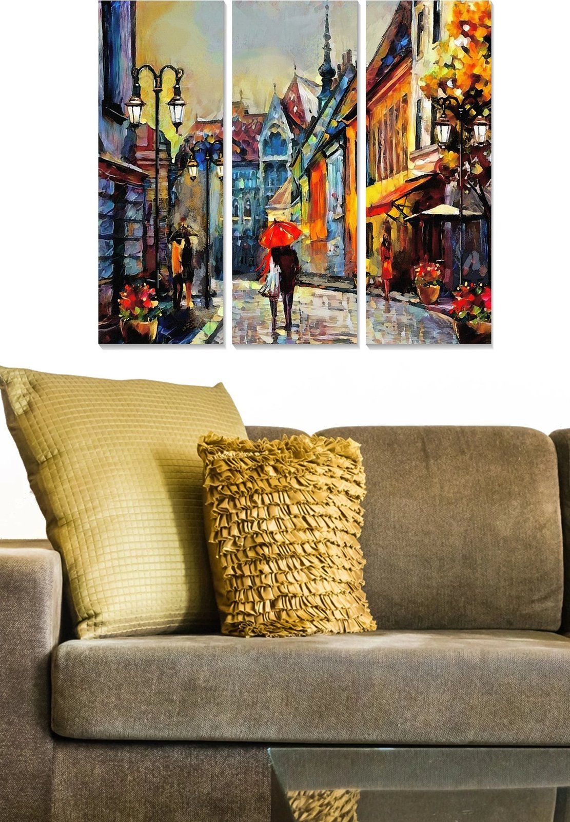 Pikturë dekorative MDF, 3 pjesë, shumëngjyrëshe, MDF674730685