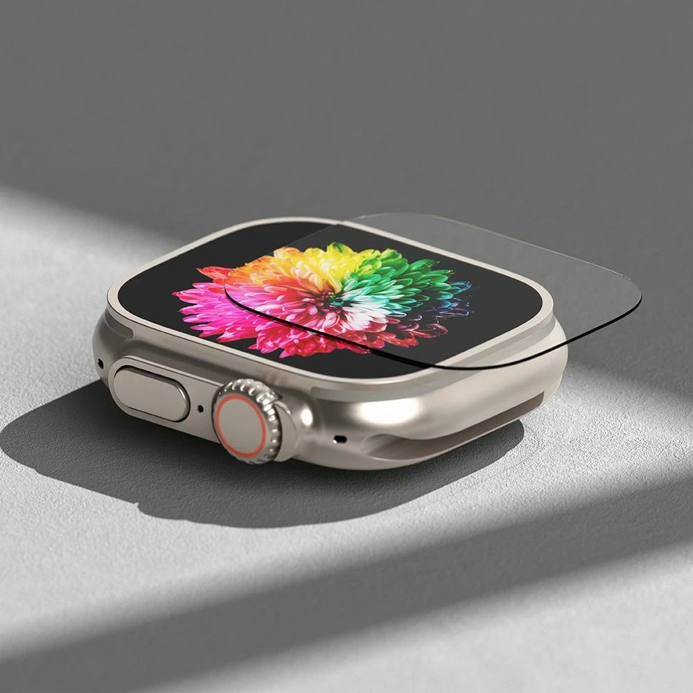 Xham i temperuar për Apple Watch Ultra 49mm, Ringke ID FC Glass, set 4 copë