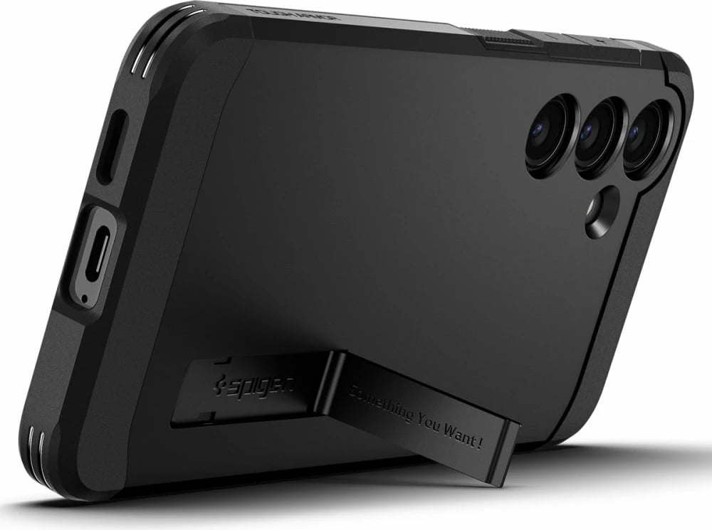 Mbështjellës Spigen Tough Armor për Samsung Galaxy S24+, i zi
