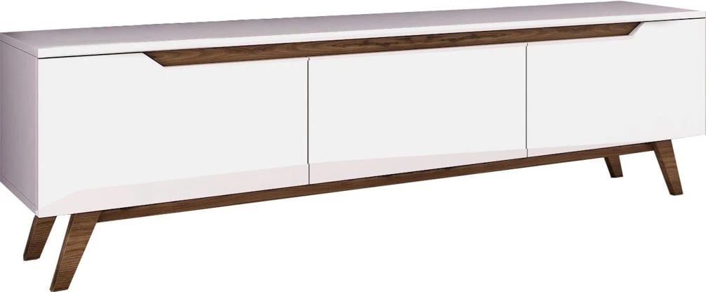 Komodë TV Hanah Home, D1 - 794, e bardhë dhe arre