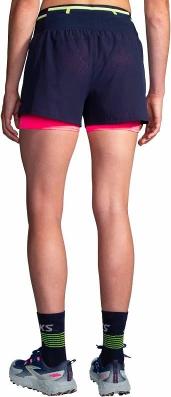 Shorce për femra Brooks, navy blue Shorce për femra Brooks, navy blue