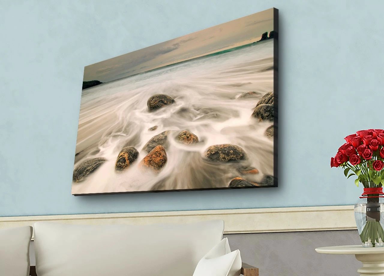 Pikturë dekorative me drita LED, kanavacë shumëngjyrëshe, 45x70cm Pikturë dekorative me drita LED, kanavacë shumëngjyrëshe, 45x70cm