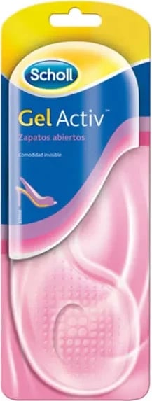 Tabanë xheli për këpuca të hapura Scholl GelActiv unisex madhësia 35-40.5 rozë