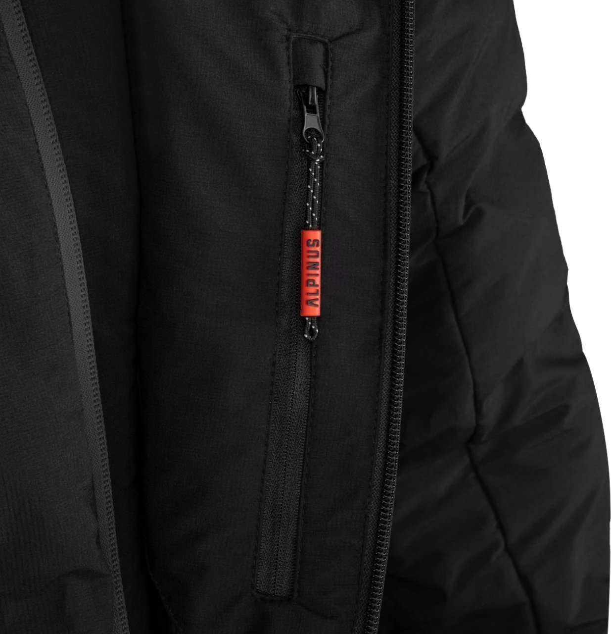 Jakne për meshkuj Alpinus, e zezë Jakne për meshkuj Alpinus, e zezë