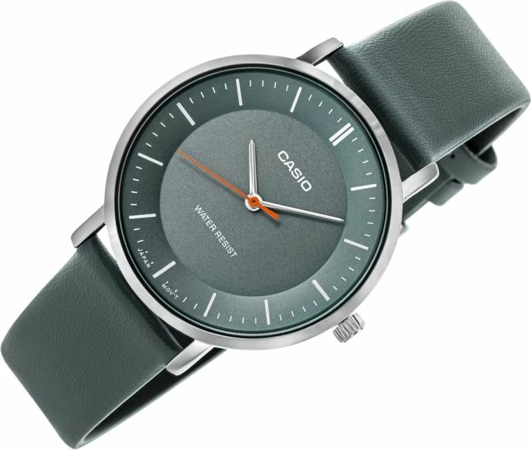 Orë dore për meshkuj CASIO, gri-blu