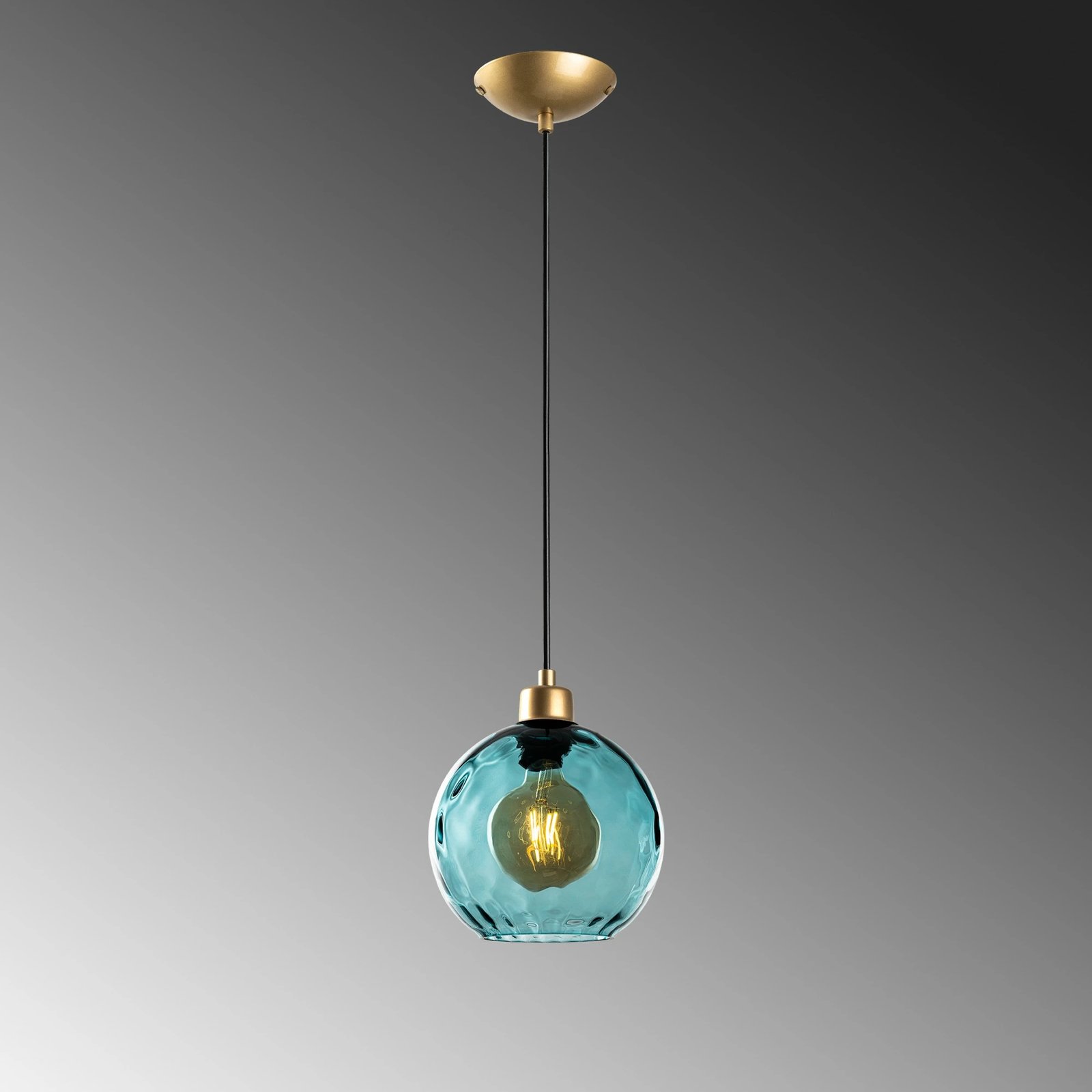 Llambë tavani Opviq Benek, ngjyrë kaltër, 20-14312