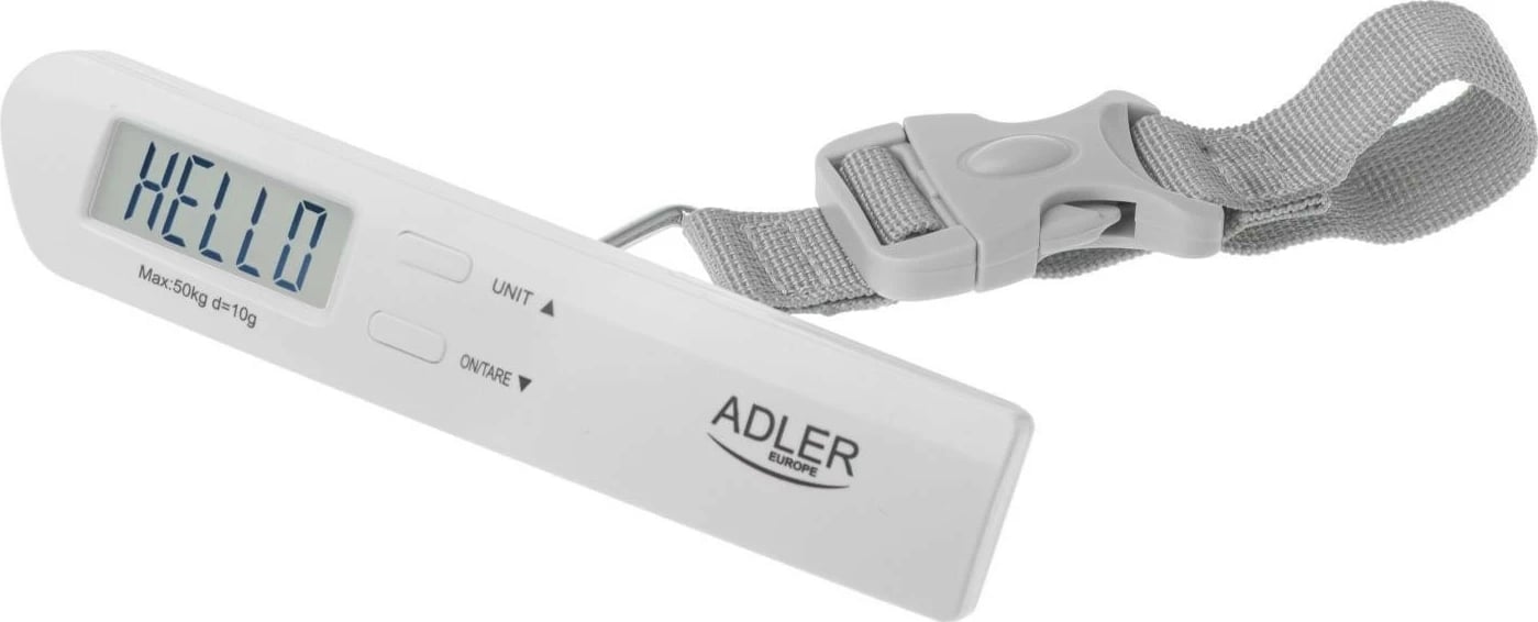 Libra elektronike Adler AD 8191, e bardhë