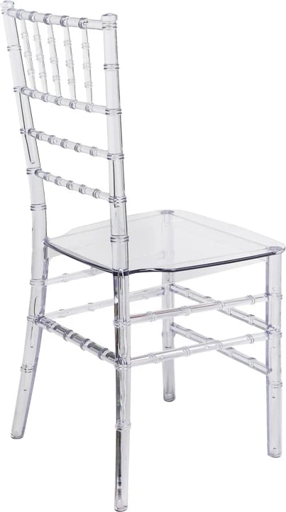 Karrige Tiffany transparente, PC, 38.5x46x88cm