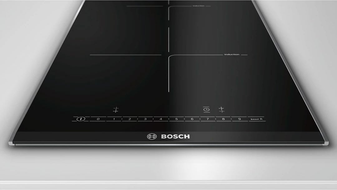 Pllakë me induksion Bosch, PIB375FB1E, 2 zona, e zezë