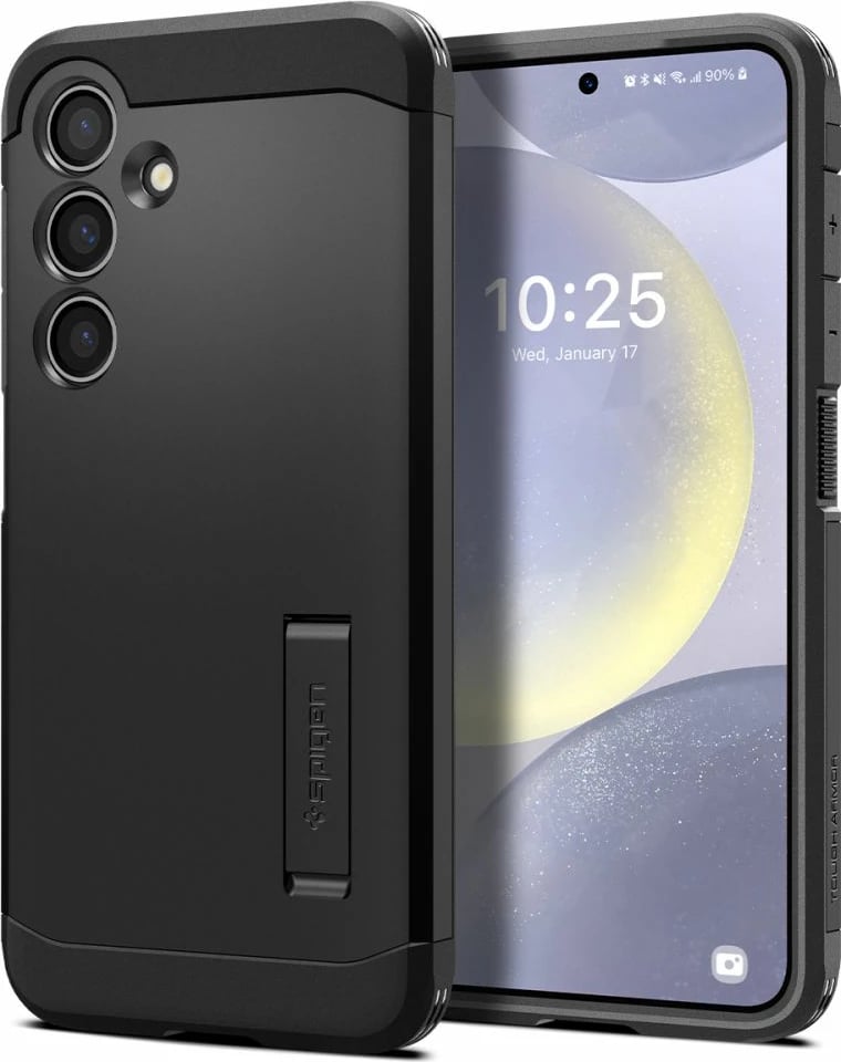 Mbështjellës Spigen Tough Armor për Samsung Galaxy S24+, i zi
