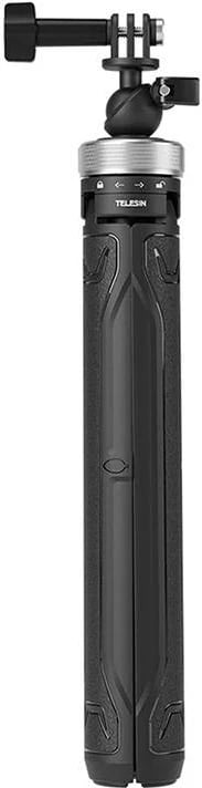 Selfie stick dhe tripod Telesin S1-TSS-01 për kamera aksion, 1.5m, i zi
