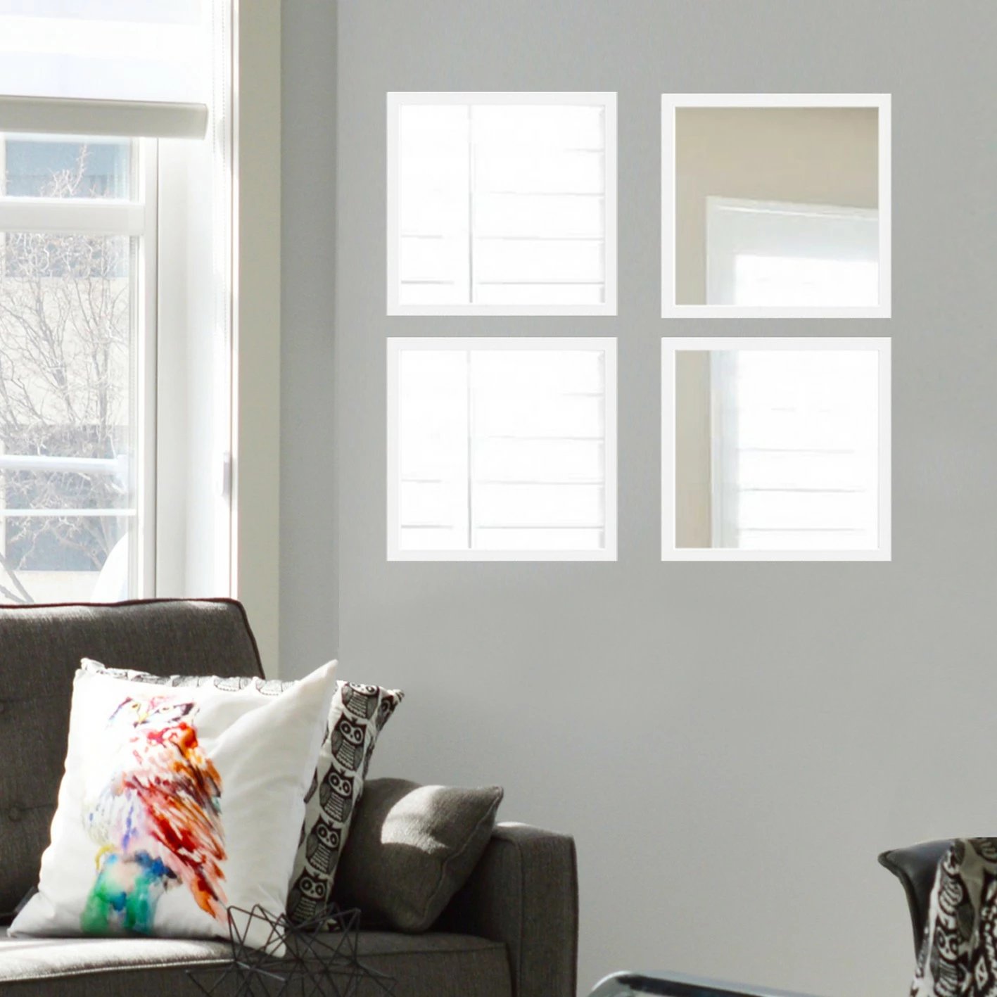 Set pasqyrash (4 copë), Wallity, SETAYNA_070