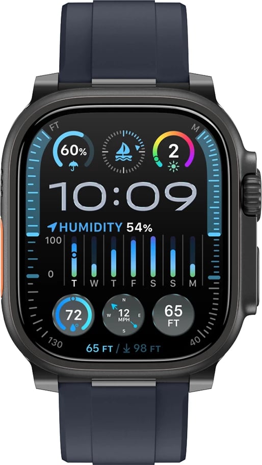 Mbrojtës ekrani xhami, AmazingThing Radix, për Apple Watch Ultra 3 49 mm, transparent