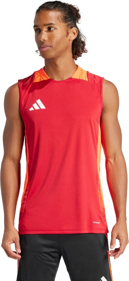 Maicë pa menge për meshkuj adidas, e kuqe