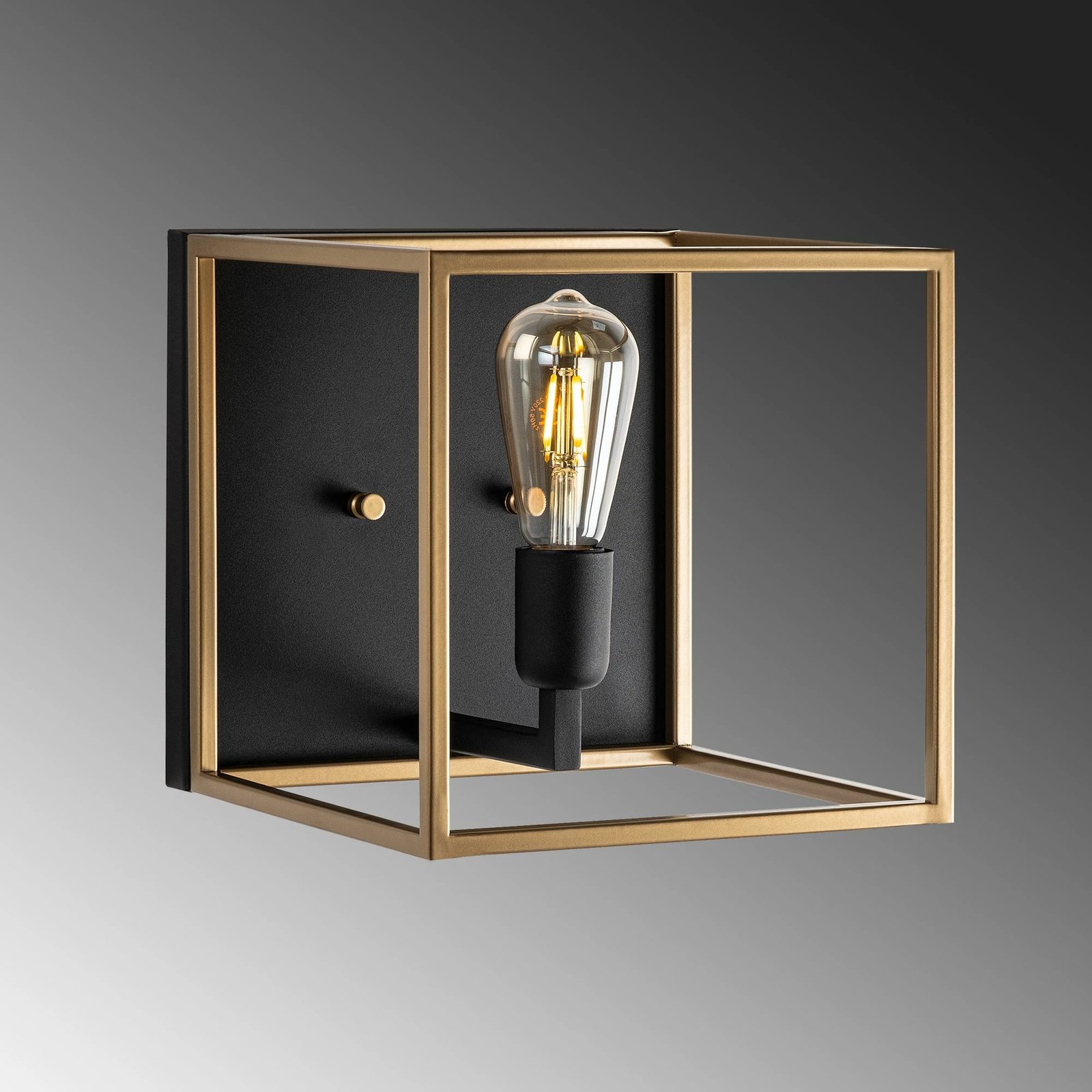 Llambë muri Opviq, ngjyrë ari dhe e zezë, 13751