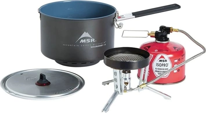 Sistem gatimi MSR Windburner, për kamping